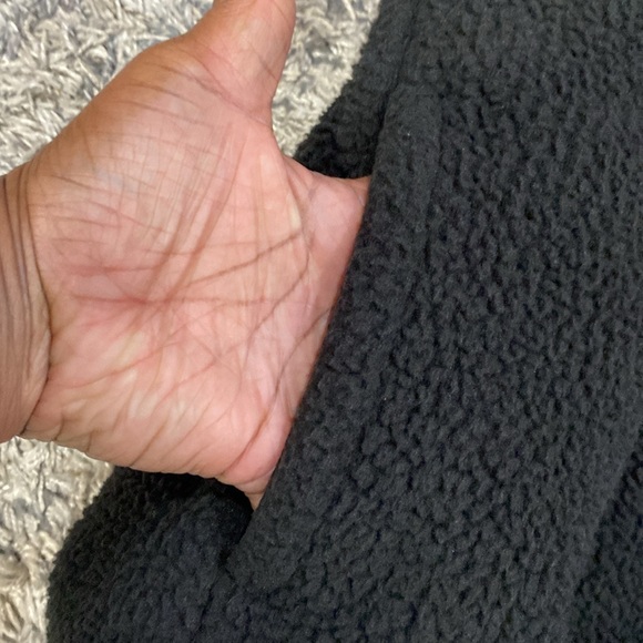 Topo designs MOUNTAIN FLEECE PULLOVER - MEN'S sz small black - Picture 5 of 6